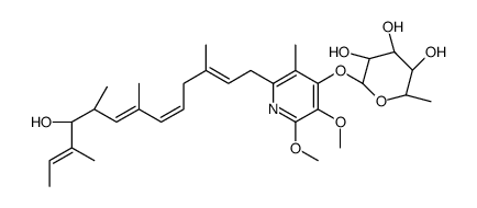 3'-rhamnopiericidin A(1) Structure