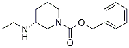 (R)-3-EthylaMino-piperidine-1-carboxylic acid benzyl ester Structure