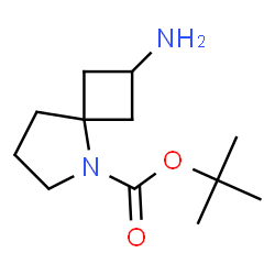 2-氨基-5-氮杂螺[3.4] -5-羧酸辛酯叔丁酯结构式
