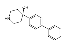 4-[1,1'-BIPHENYL]-4-YL-4-PIPERIDINOL结构式