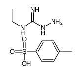 1-amino-2-ethylguanidine,4-methylbenzenesulfonic acid Structure