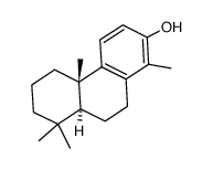 2-Phenanthrenol, 4b,5,6,7,8,8a,9,10-octahydro-1,4b,8,8-tetramethyl-, (4bS,8aS)- picture