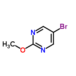 5-溴-2-甲氧基嘧啶结构式