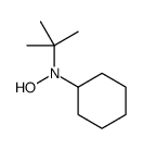 N-tert-butyl-N-cyclohexylhydroxylamine结构式