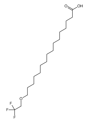 16-(2,2,2-trifluoroethoxy)hexadecanoic acid Structure