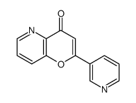 2-pyridin-3-ylpyrano[3,2-b]pyridin-4-one Structure