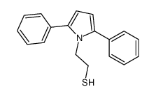 2-(2,5-diphenylpyrrol-1-yl)ethanethiol Structure