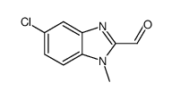 1H-Benzimidazole-2-carboxaldehyde,5-chloro-1-methyl-(9CI) Structure