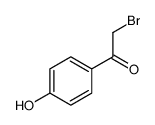 2-BROMO-4'-HYDROXYACETOPHENONE Structure