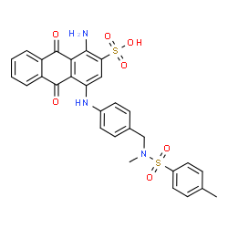 Ethylphosphonothioic acid O-ethyl O-(3-methyl-4-nitrophenyl) ester结构式