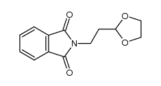 N-(2-[1,3]dioxolan-2-yl-ethyl)-phthalimide Structure