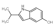 1H-Indol-5-ol,2-(1-methylethyl)-(9CI) Structure