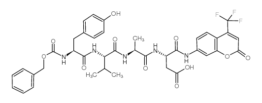 Z-Tyr-Val-Ala-Asp-AFC Structure