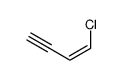 (Z)-1-Chloro-1-buten-3-yne结构式