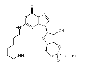 2-ah-cgmp sodium salt structure