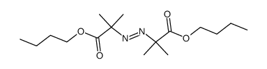 Azobis(n-butylcarboxypropane) Structure