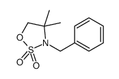 3-benzyl-4,4-dimethyloxathiazolidine 2,2-dioxide Structure