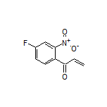 1-(4-Fluoro-2-nitrophenyl)prop-2-en-1-one Structure
