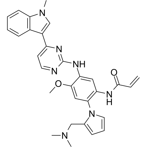 EGFR kinase inhibitor 1 Structure