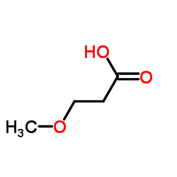 3-Methoxypropanoic acid Structure