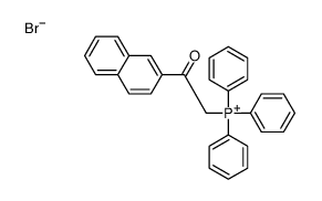 (2-naphthalen-2-yl-2-oxoethyl)-triphenylphosphanium,bromide结构式