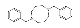 1,5-bis(pyridin-2-ylmethyl)-1,5-diazocane Structure