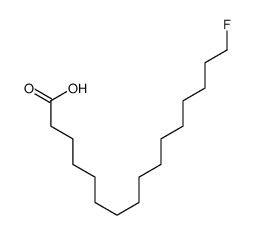 16-fluoropalmitic acid Structure