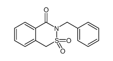 8-benzyl-9,9-dioxo-9$l^{6}-thia-8-azabicyclo[4.4.0]deca-1,3,5-trien-7- one picture