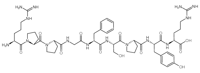 (TYR8)-BRADYKININ结构式