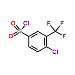 对氯间三氟甲基苯磺酰氯结构式