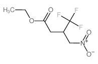 ethyl 4,4,4-trifluoro-3-(nitromethyl)butanoate structure