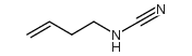 3-BUTENYLCYANAMIDE结构式