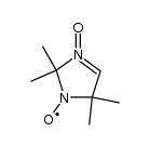 2,5-dihydro-2,2,5,5-tetramethylimidazol-1-yl 1,3-dioxide结构式