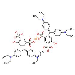 Patent Blue V calcium salt Structure