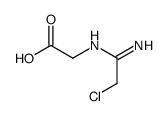 Glycine, N-(2-chloro-1-iminoethyl)- (9CI)结构式