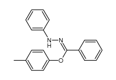 p-Tolyl-N-phenylbenzohydrazonat结构式