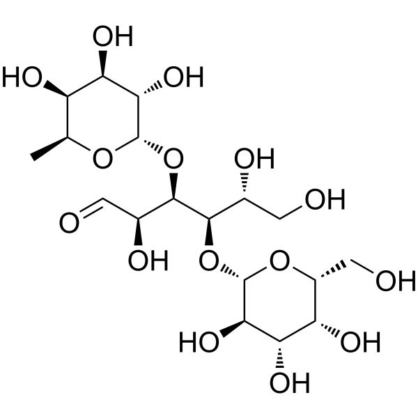 3-岩藻糖基乳糖结构式