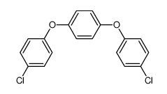 1,4-bis-(4-chlorophenoxy)benzene结构式