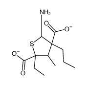 5-amino-2-ethyl-3-methyl-4-propylthiolane-2,4-dicarboxylate图片