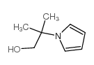 2-methyl-2-pyrrol-1-ylpropan-1-ol Structure