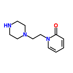 1-[2-(1-Piperazinyl)ethyl]-2(1H)-pyridinone结构式