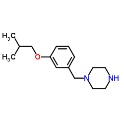 1-(3-Isobutoxybenzyl)piperazine Structure