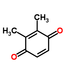 2,3-Dimethyl-1,4-benzoquinone Structure