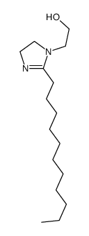 2-(2-undecyl-4,5-dihydroimidazol-1-yl)ethanol Structure