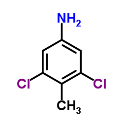 3,5-Dichloro-4-methylaniline Structure