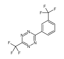 3-(trifluoromethyl)-6-[3-(trifluoromethyl)phenyl]-1,2,4,5-tetrazine Structure