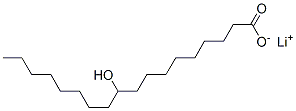 10-Hydroxystearic acid lithium salt structure