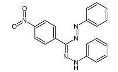 N'-anilino-4-nitro-N-phenyliminobenzenecarboximidamide Structure