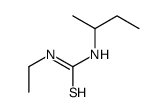 1-butan-2-yl-3-ethylthiourea Structure