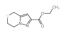 6,7-二氢-4H-吡唑并[5,1-c][1,4]噻嗪-2-羧酸乙酯结构式